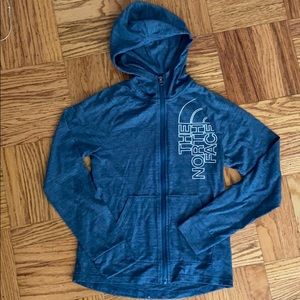 North Face Girls sweatshirt hoodie